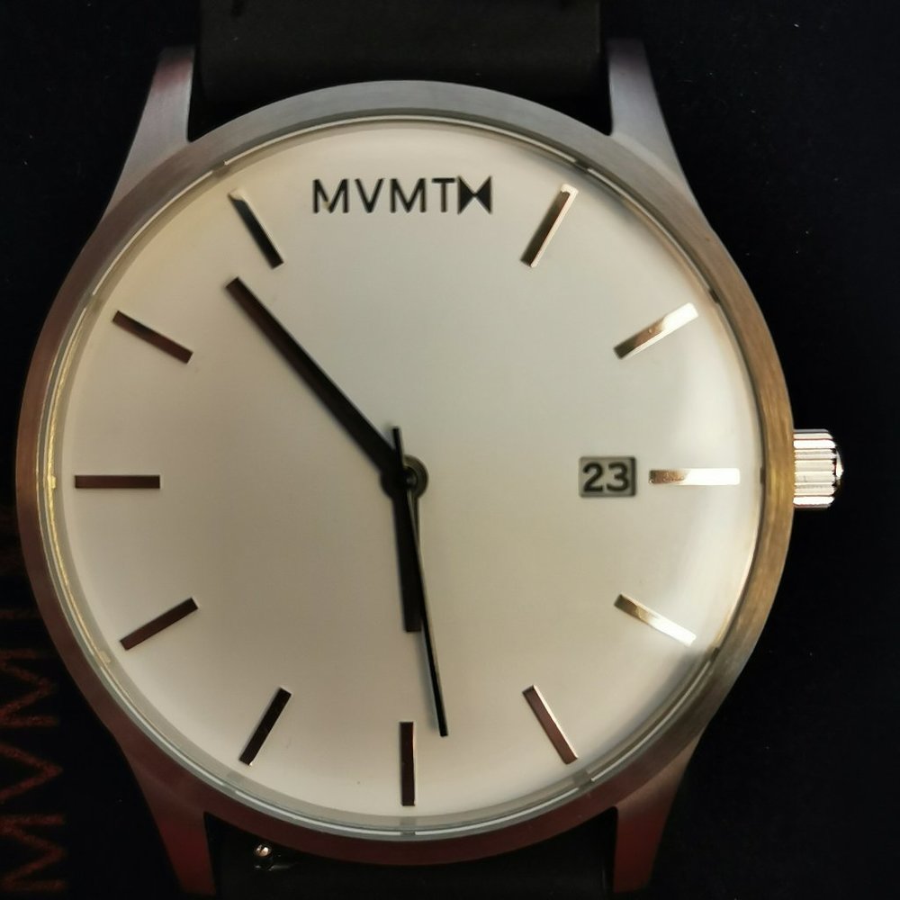 Black MVMT Watch 45mm Quartz, IOB